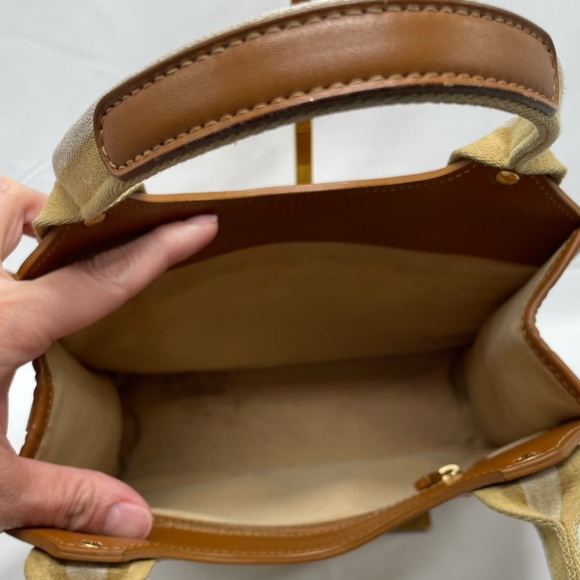 LV mini lin handbag - Picture 6 of 9